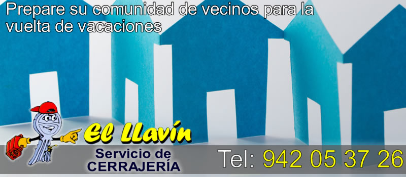 Prepare su comunidad de vecinos para la vuelta de vacaciones en santander